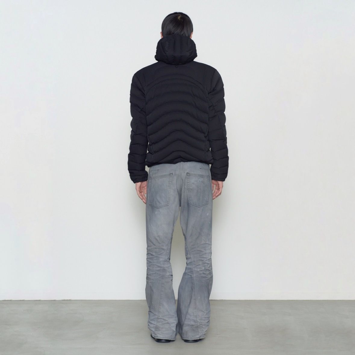 【残り一点】Panelled Hooded Puffer Jacket
