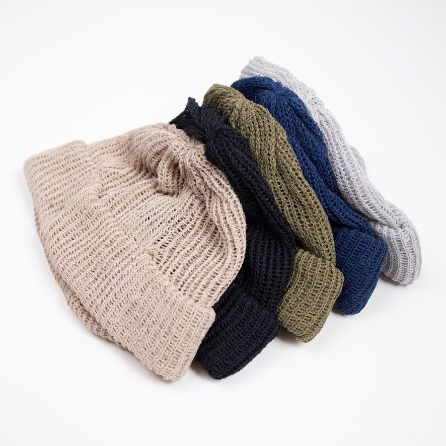 【残り一点】Sheer Mesh Short Knit Cap