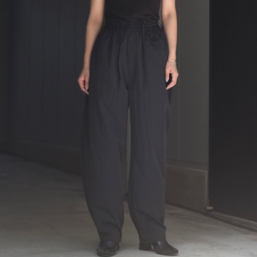 【残りわずか】Windproof Nylon Wide Easy Trousers