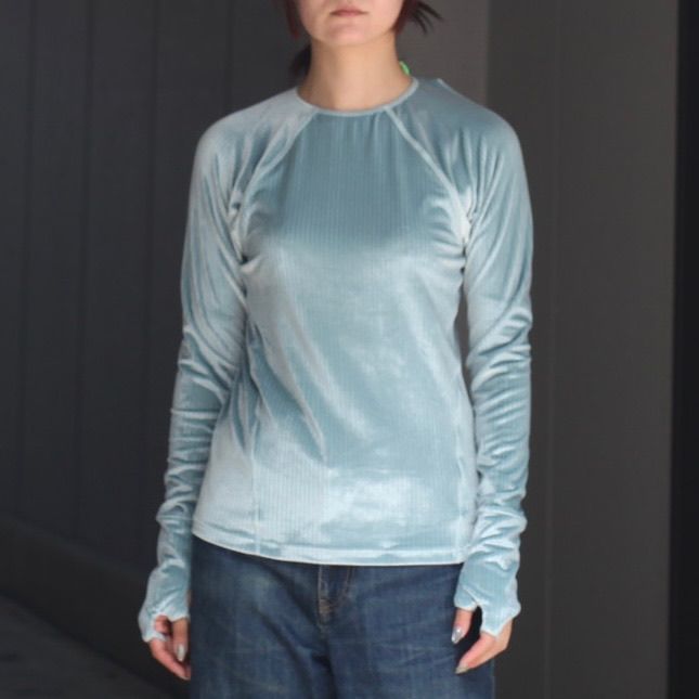 【残り一点】Flex Velvet Cuff-Glove Long Tee