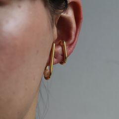 【残りわずか】Wandering Ear Cuff 左耳用(GOLD)