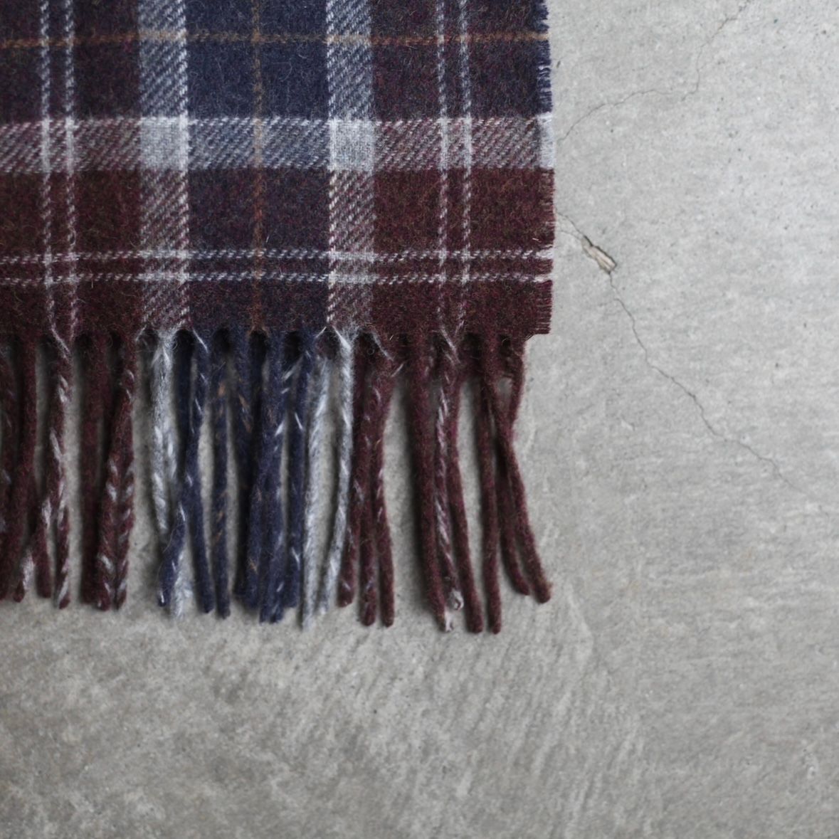 【残り一点】Tartan Lambswool Scarf