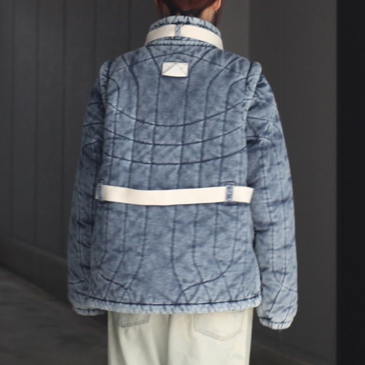 【残り一点】Denim Puff Jacket