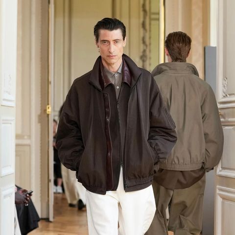 【再販売通知受付可能】Shrunk Nylon Oversized Flight Jacket