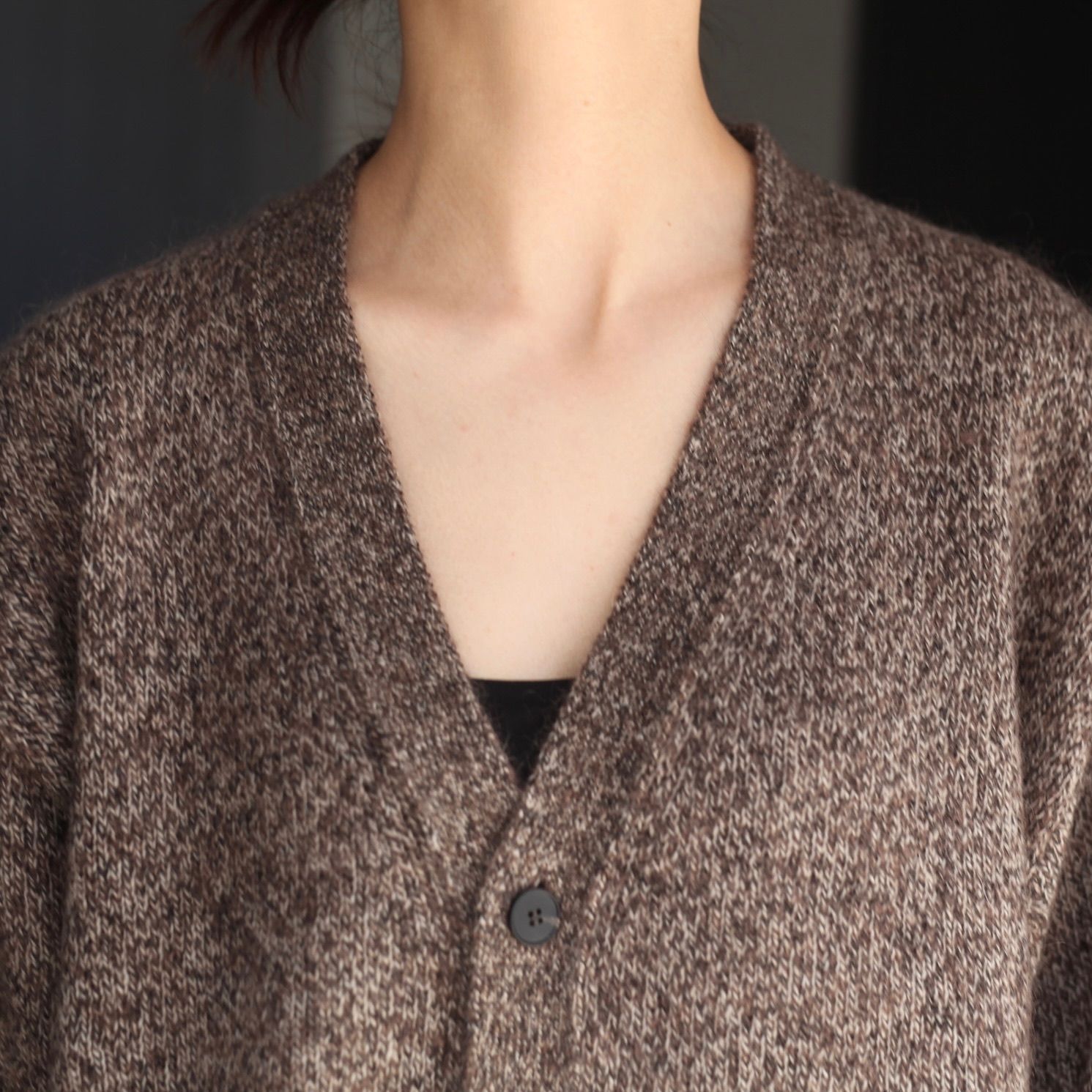 【残り一点】Wool Alpaca Mohair Oversized Cardigan
