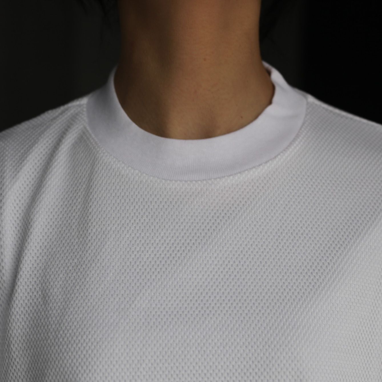 【残り一点】Balloon Double Layered Mesh Short Sleeve T-shirt