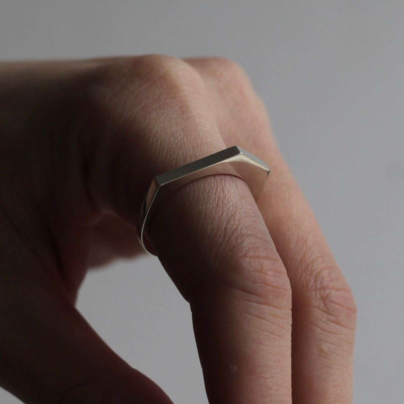 【残り一点】Flat Angle Ring