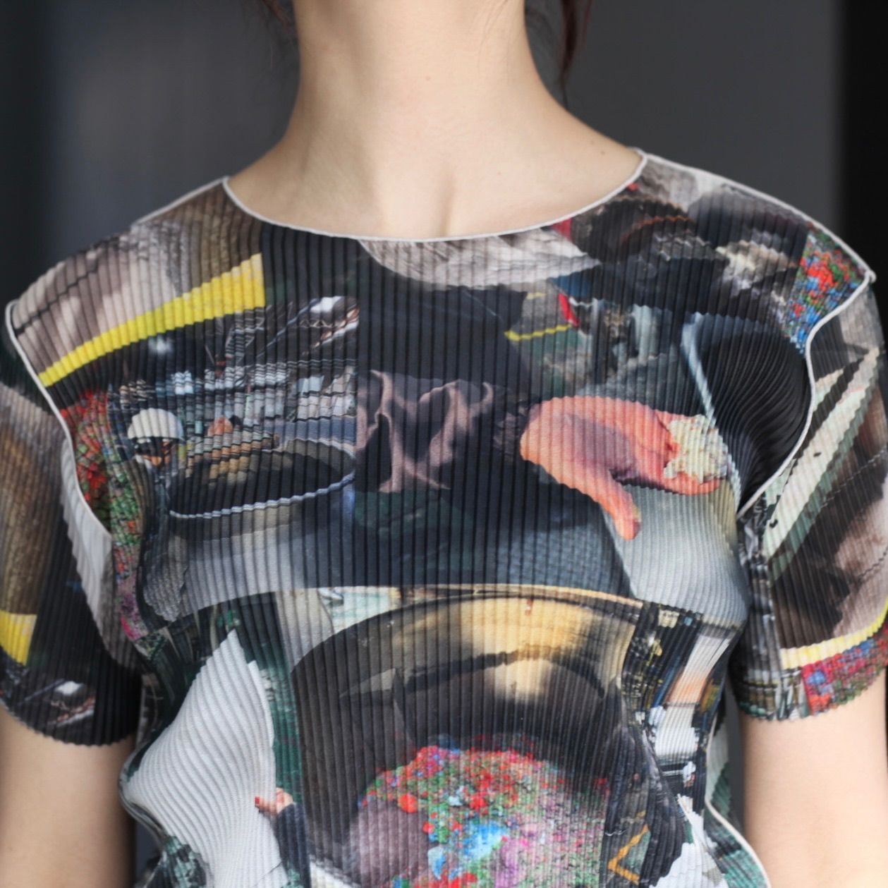 【残り一点】Sheer Graphic Top