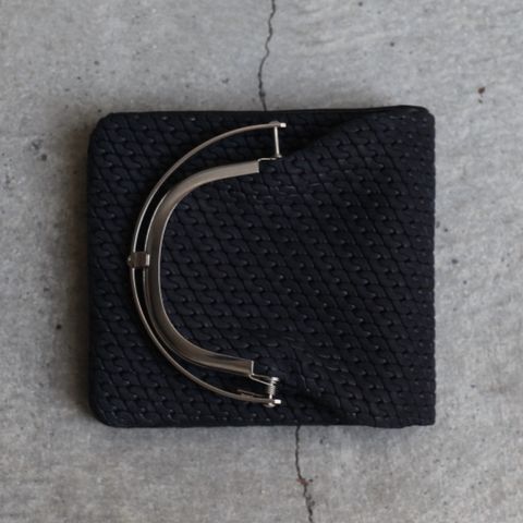 【残り一点】Frame Half Wallet(ODD_CHAIN GRAIN)