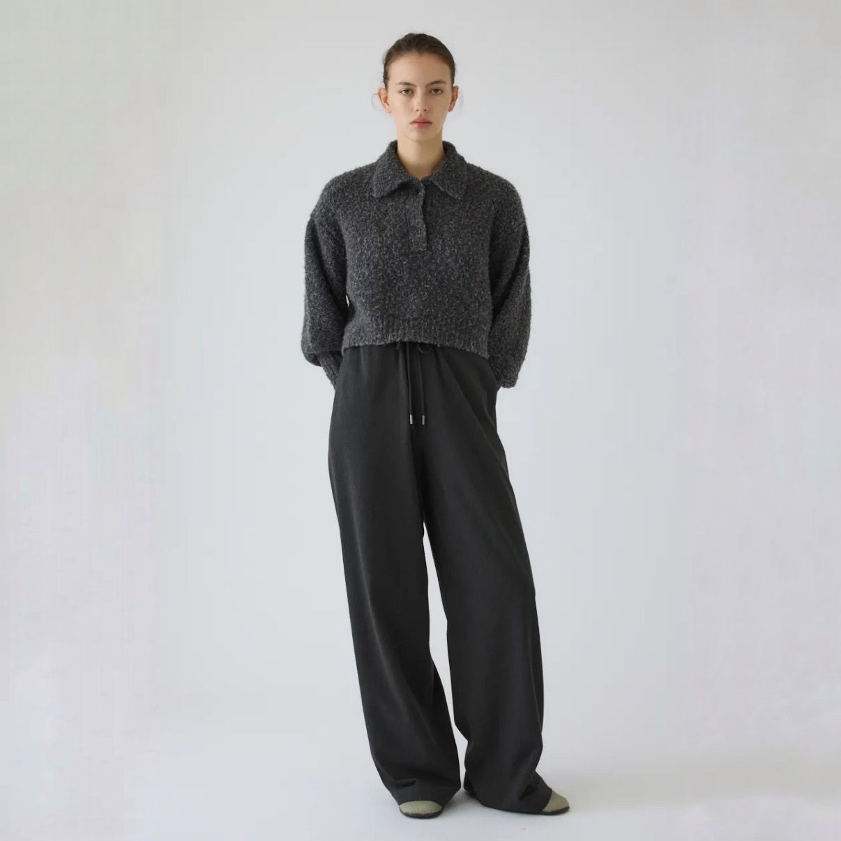 【残り一点】Boucle Short Knit