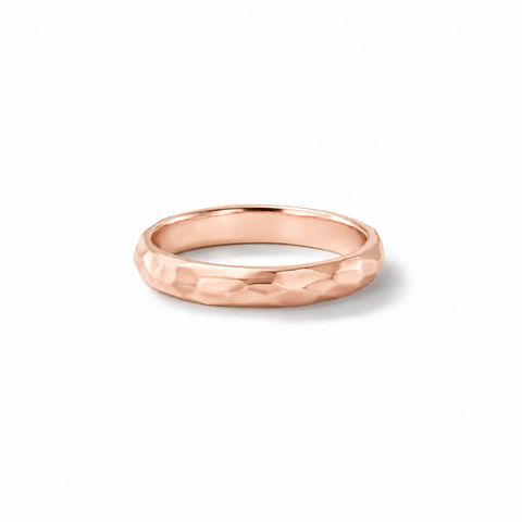 【お取り寄せ注文可能】Crack Round Ring(K18 PINK GOLD)