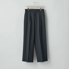 【残りわずか】Long Wide Trousers(2/72 WOOL GABARDINE)