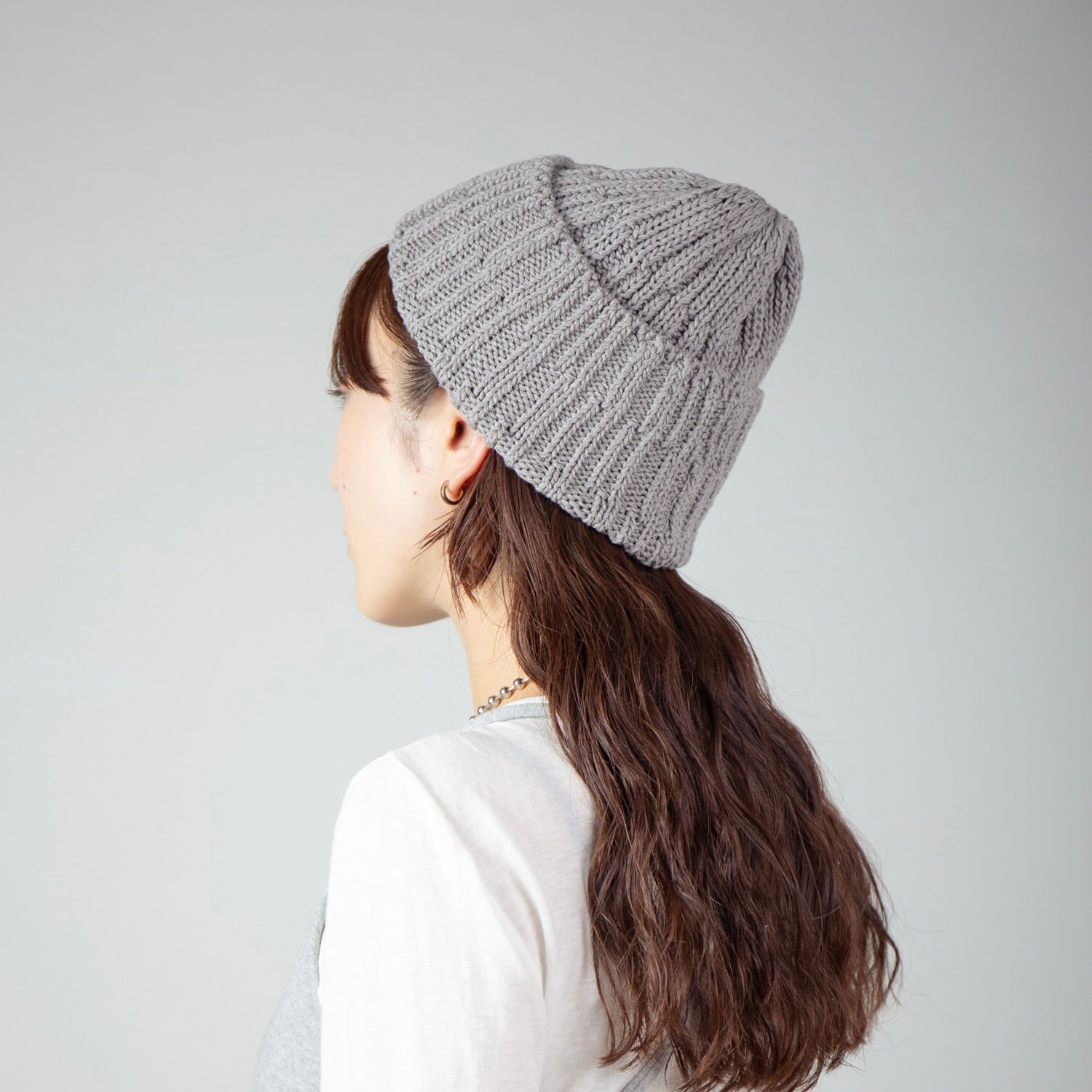 【残り一点】Rib Checker Knit Cap