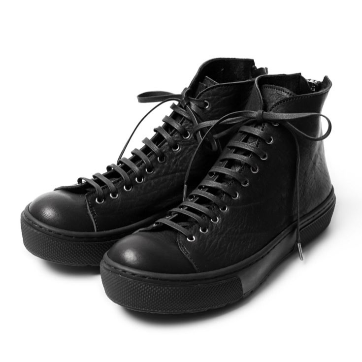 レザー種類 : CORDOVAN SPLIT(BLACK)
※商品ページ画像のレザー及び、仕様はサンプルとしてご覧ください。