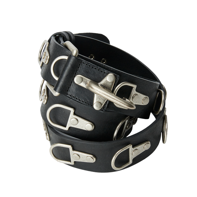 Thug Club - 【残りわずか】Full Metal Leather Belt | ACRMTSM Thug Club - 【残りわずか】Full Metal Leather Belt | ACRMTSM