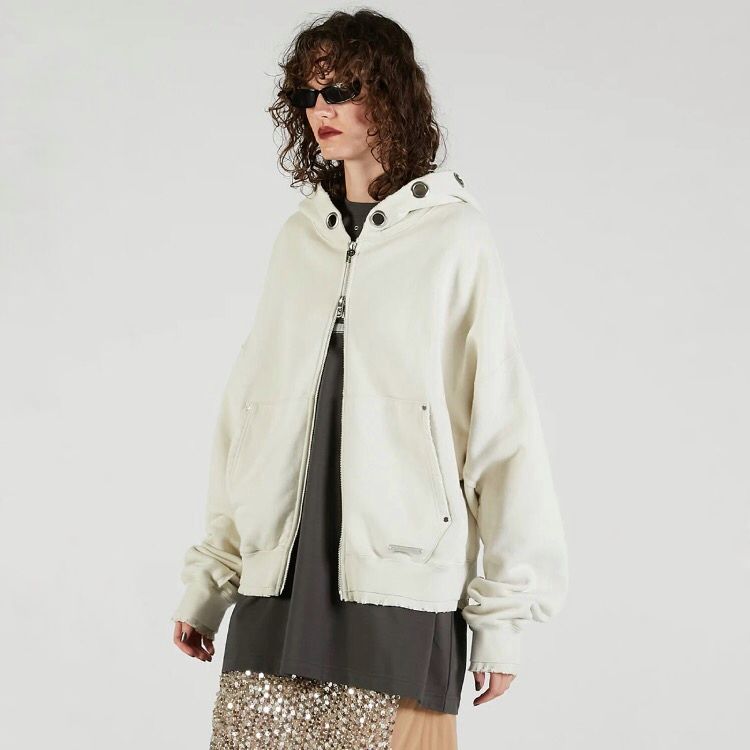 【残り一点】Eyelet Hoodie Parka