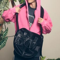 【残り一点】Leather Shoulder Helmet Bag