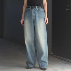 【残り一点】5pocket Straight Pants(USED FADE)