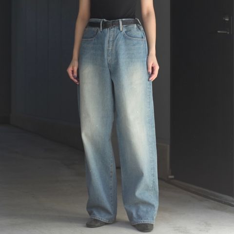 【残り一点】5pocket Straight Pants(USED FADE)