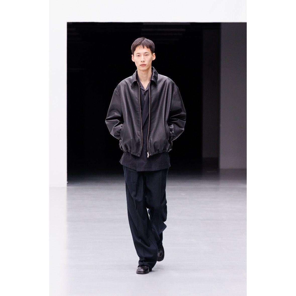 【残りわずか】Calf Leather Sports Jacket