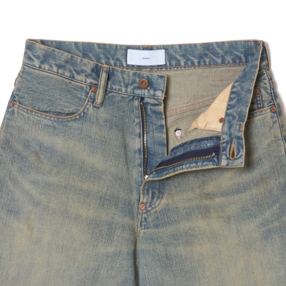 【残りわずか】Faded Denim Buggy Trousers