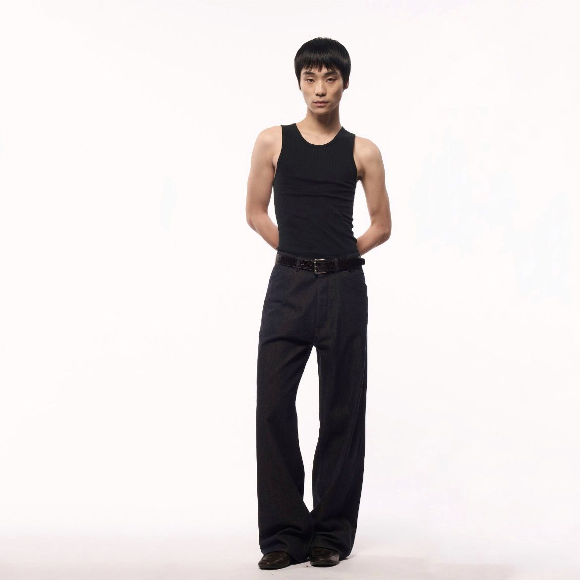 【残り一点】5pkt Trousers(CASHMERE COTTON DENM)