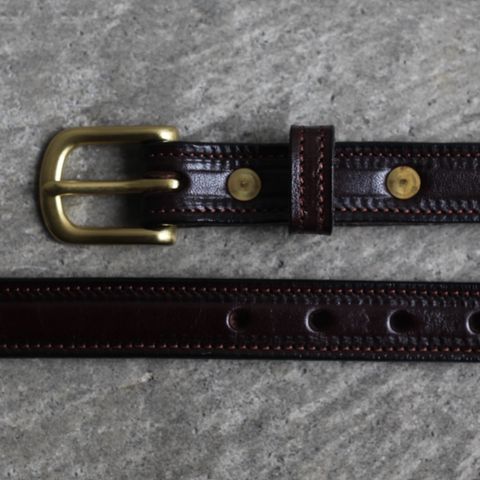 【残り一点】1 Clincher Belt(HAVANA×BRASS)