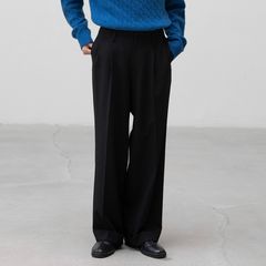 【残り一点】Flow Wide Turn-Up Pants