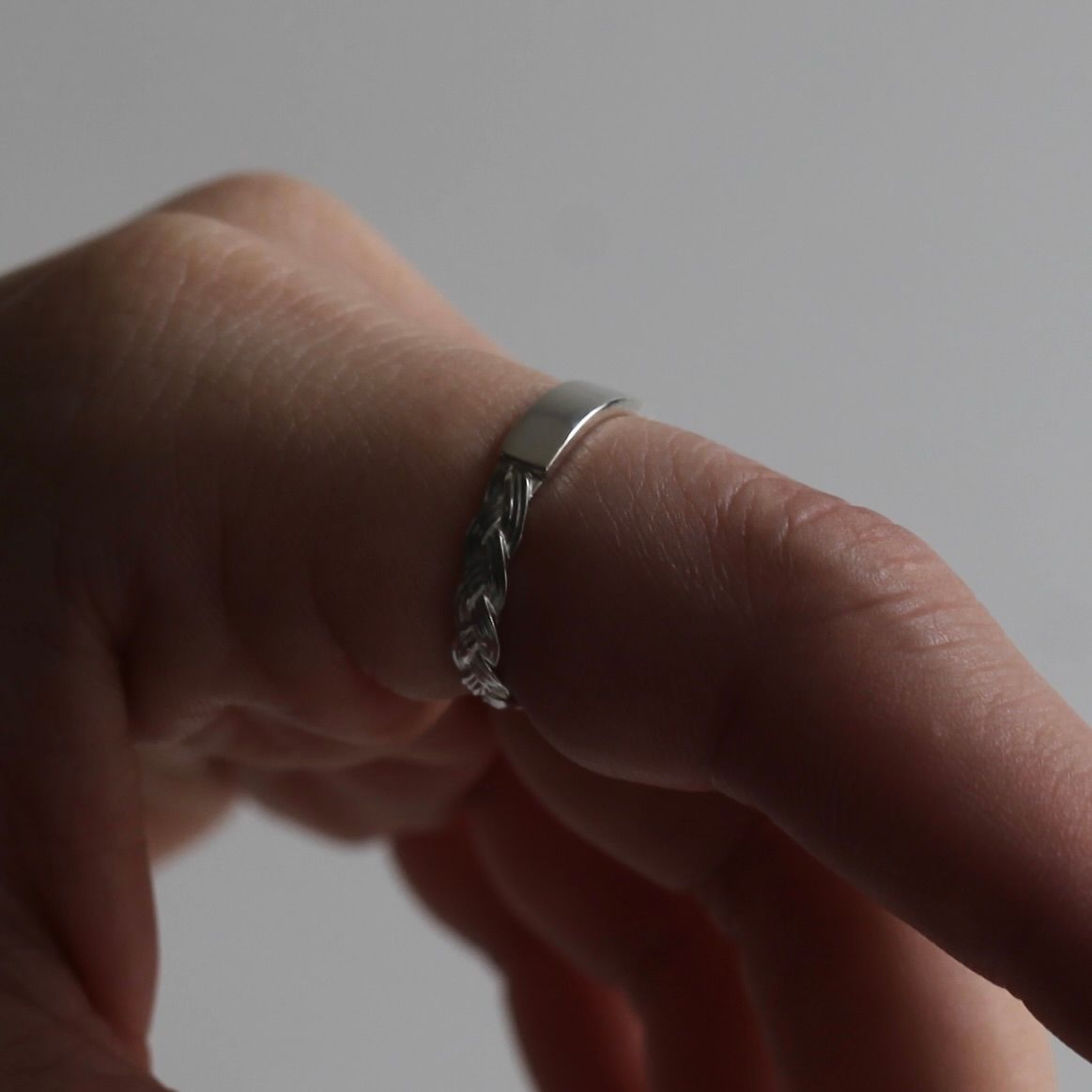 【残り一点】Braid ID Ring(3mm)