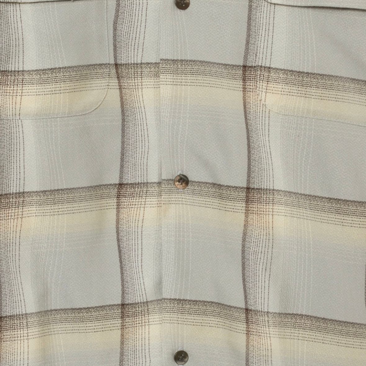SUGARHILL - 【残り一点】Ombre Plaid Open Collar Shirts