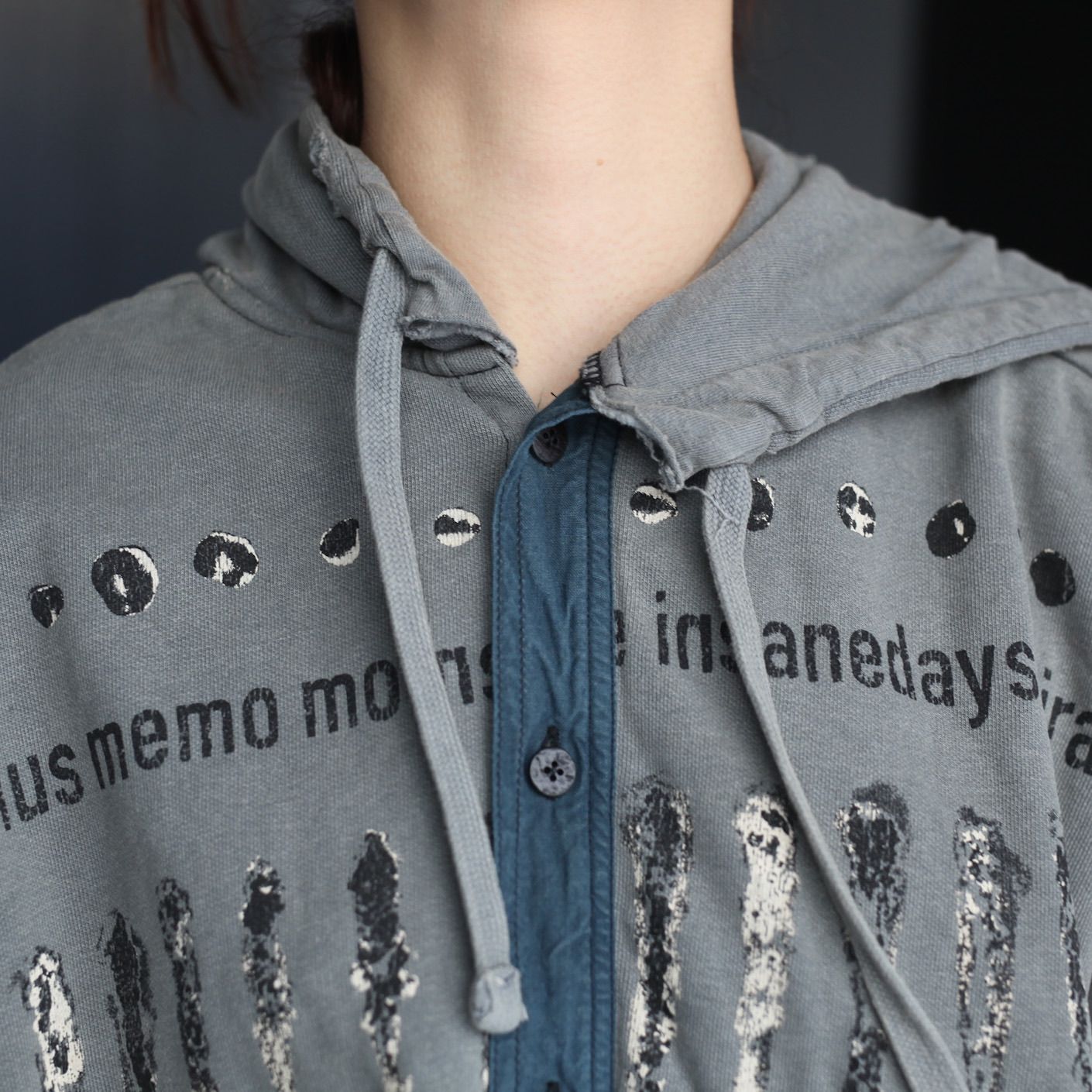 【残り一点】Bootleg Docking Shirt Hoodie(SHINE)