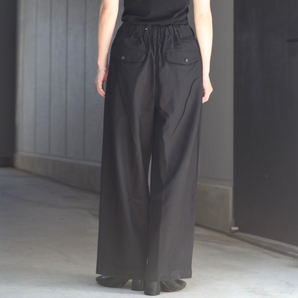 【残り一点】コットンツイルイージーパンツ