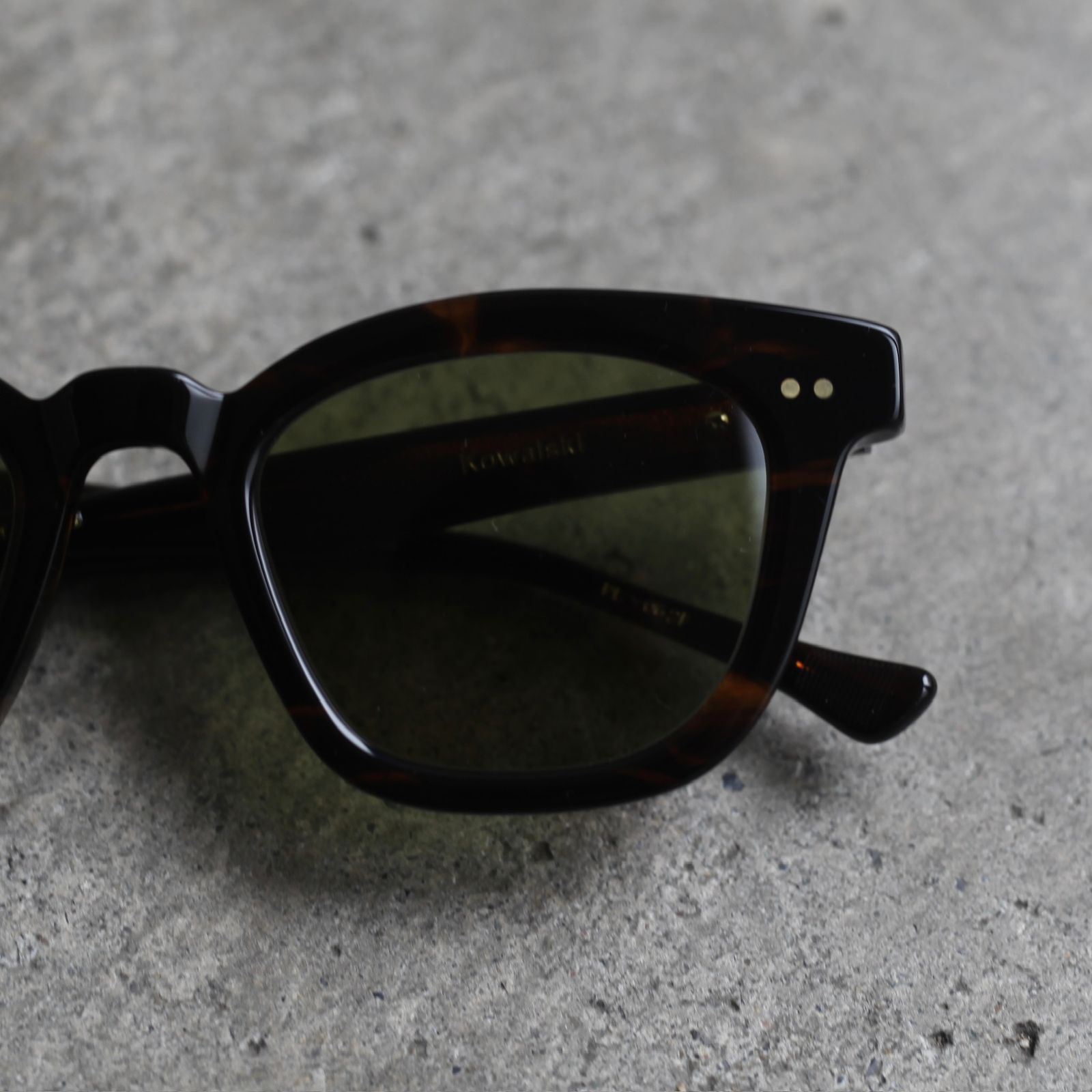 【残り一点】Kowalski_49mm(ACETATE NOSE PAD)