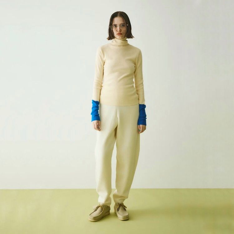 【残り一点】Bi Color Hem Knit Tops