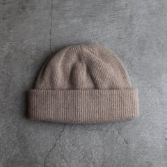 【残りわずか】Knit Big Watch Cap(CASHMERE)