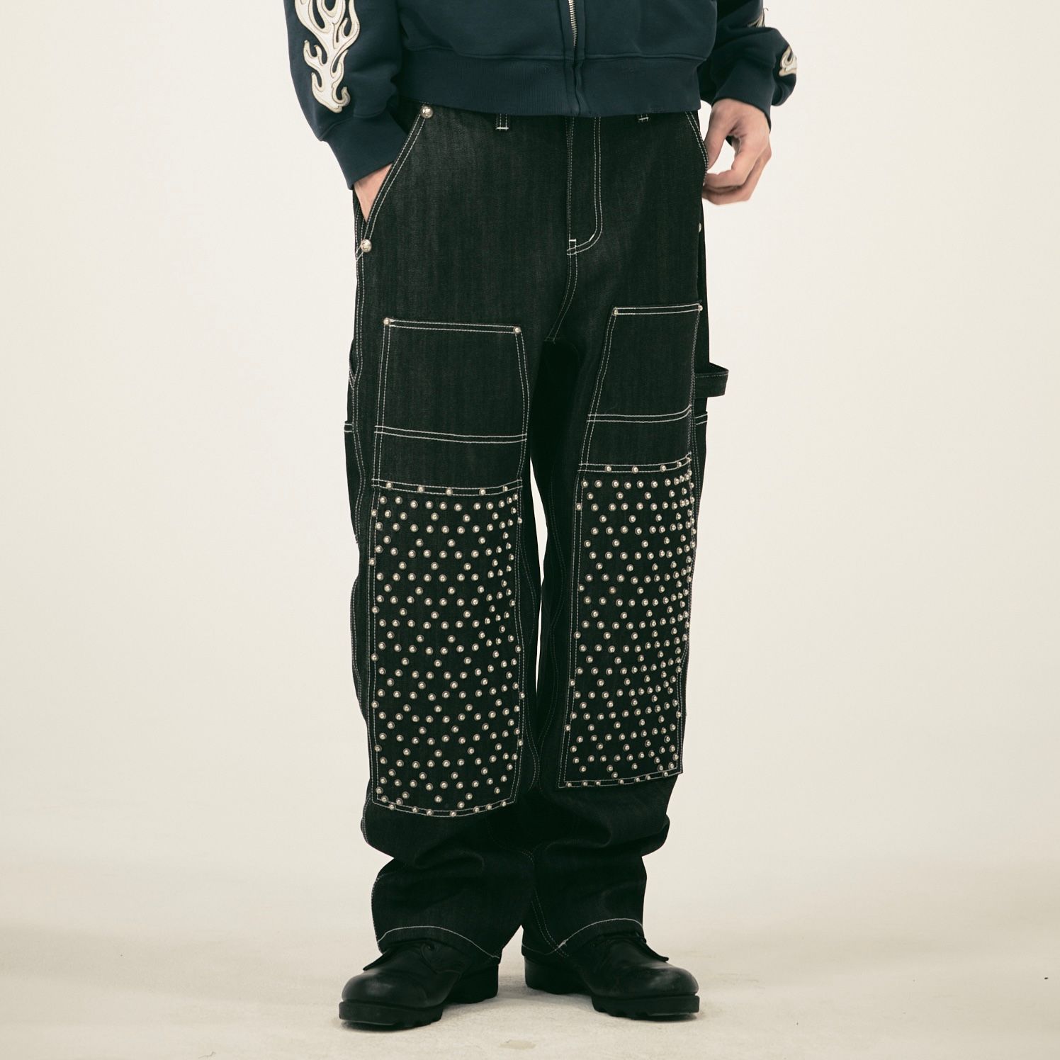 【残り一点】Angel Studded Work Pants