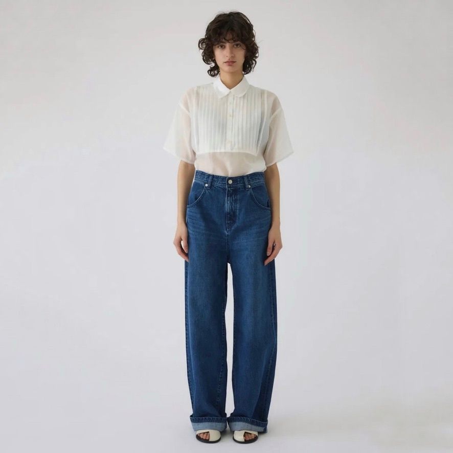【残り一点】Pin-Tuck Square PO