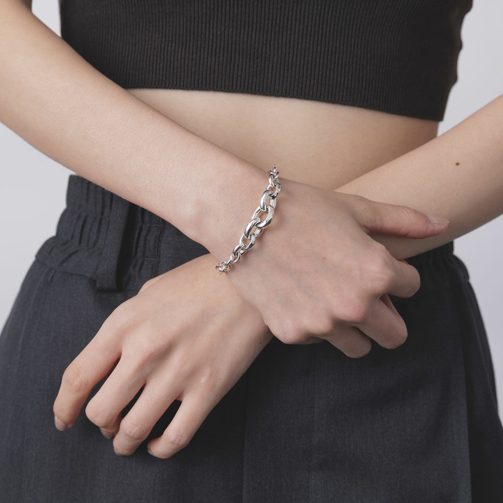 【お取り寄せ注文可能】Rhythm Chain Bracelet(SILVER)