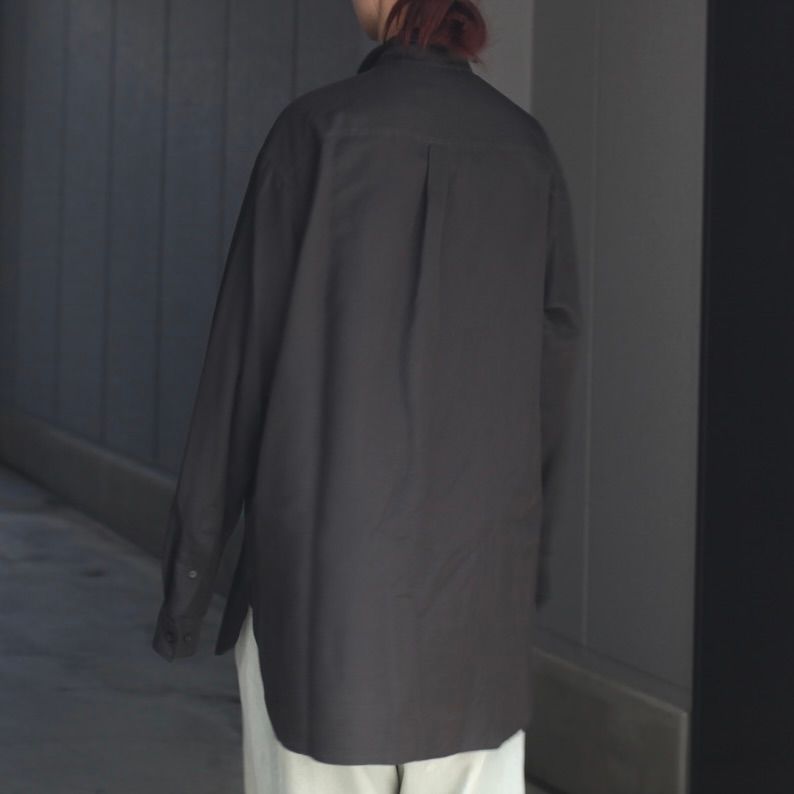 【残り一点】Wool/Silk Pullover Shirt