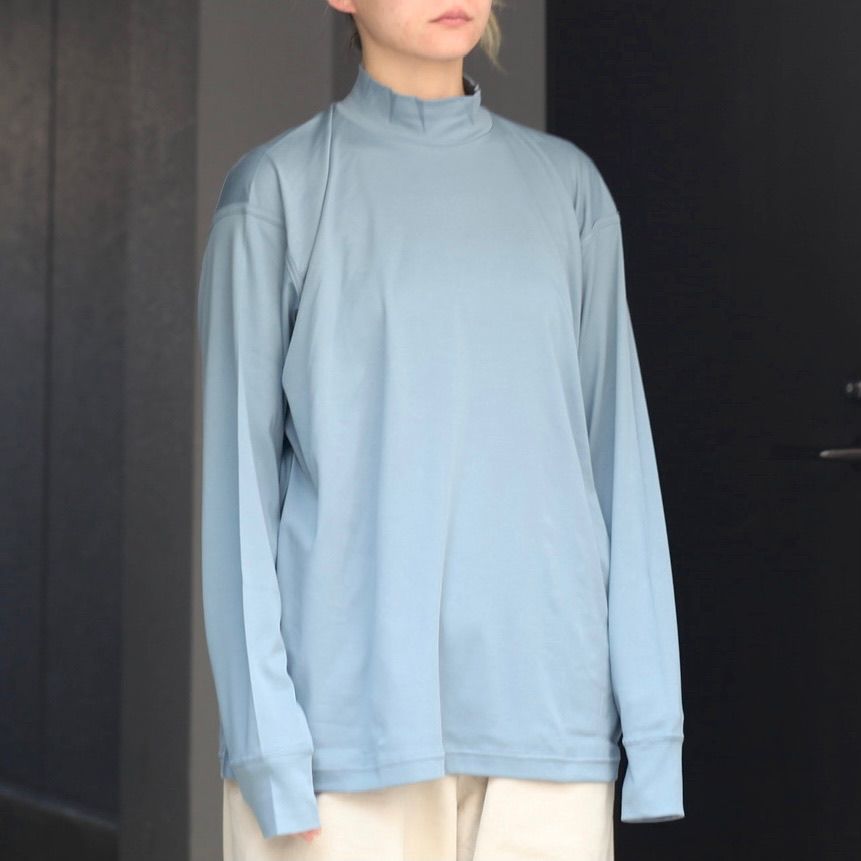 Mock Neck Long Sleeves T-shirt 
