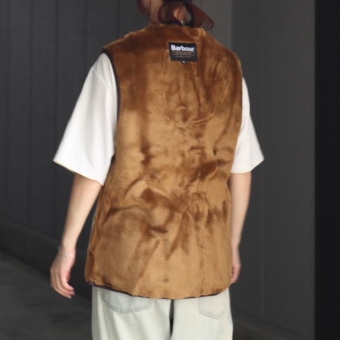 【残り一点】Warm Pile Waistcoat Zip In Liner