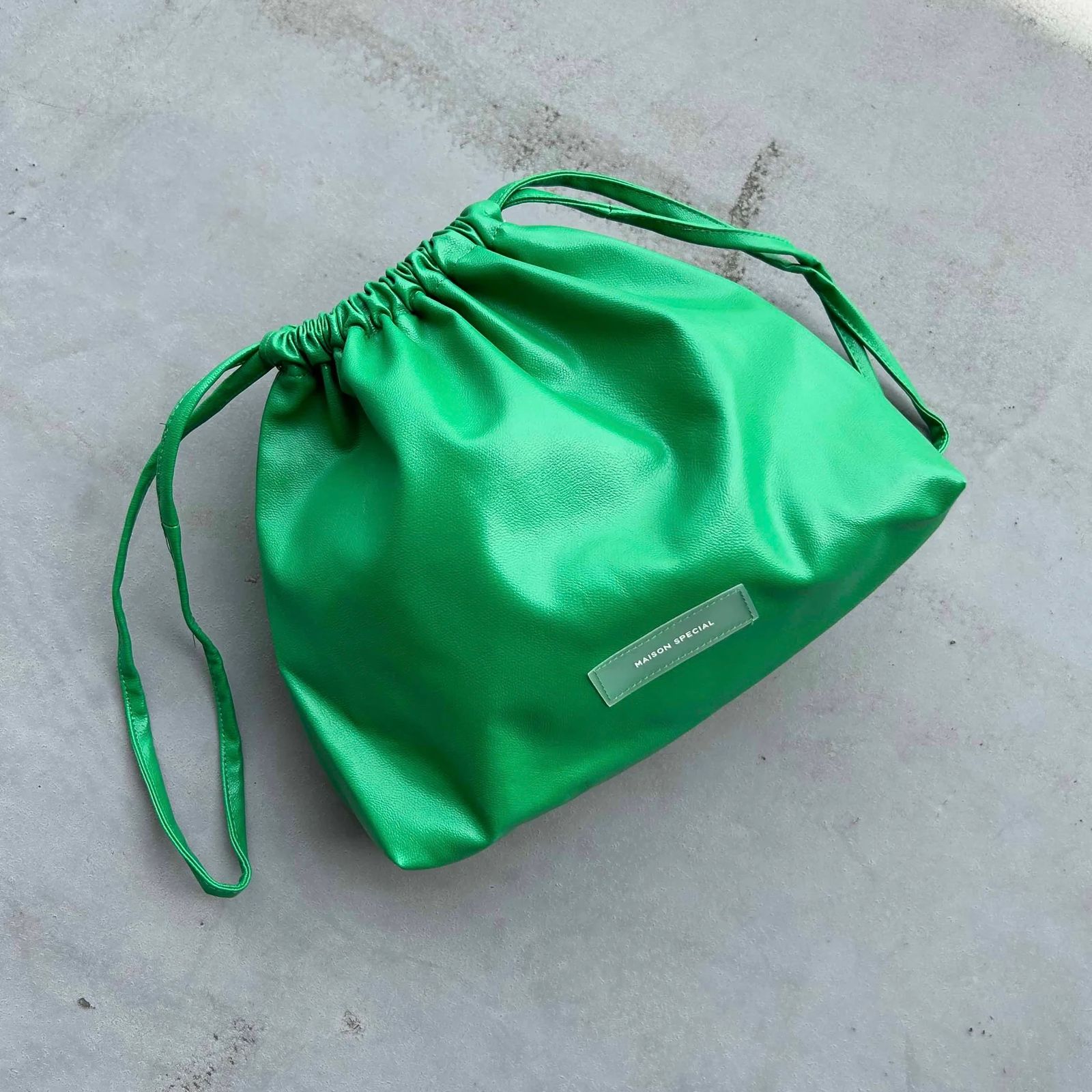 【残り一点】Vegan Leather 2way Purse Small Shoulder Bag