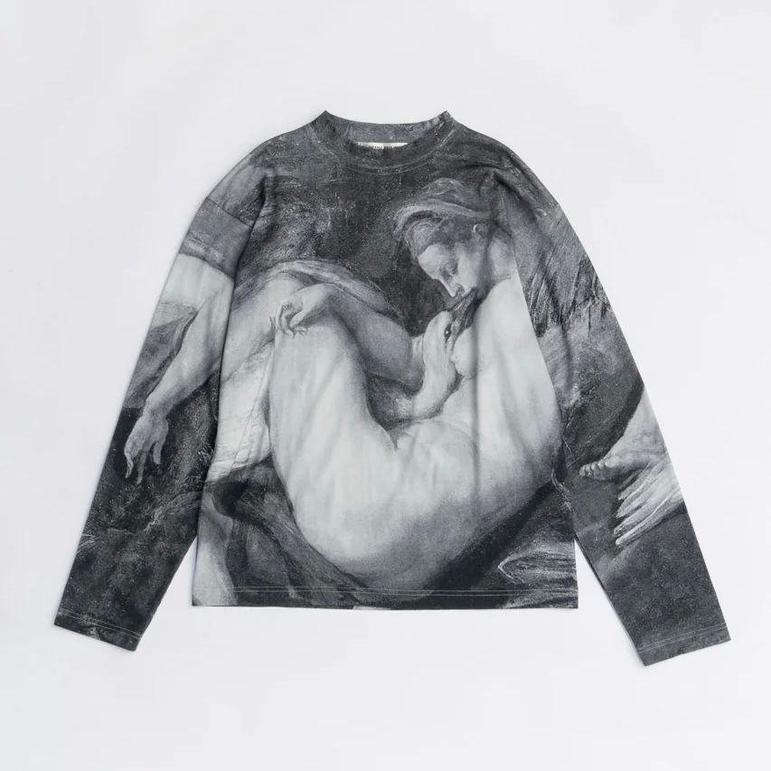 【残り一点】Mythology Print Long Sleeve Tee