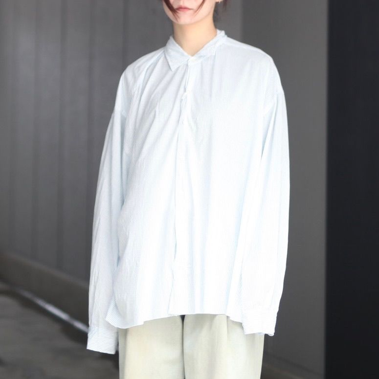 【残りわずか】46G Stripe Artisan Shirt