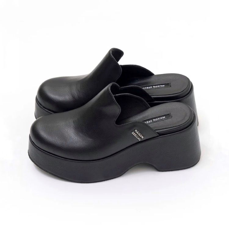 【残り一点】Multi Fabric Sabot Sandals