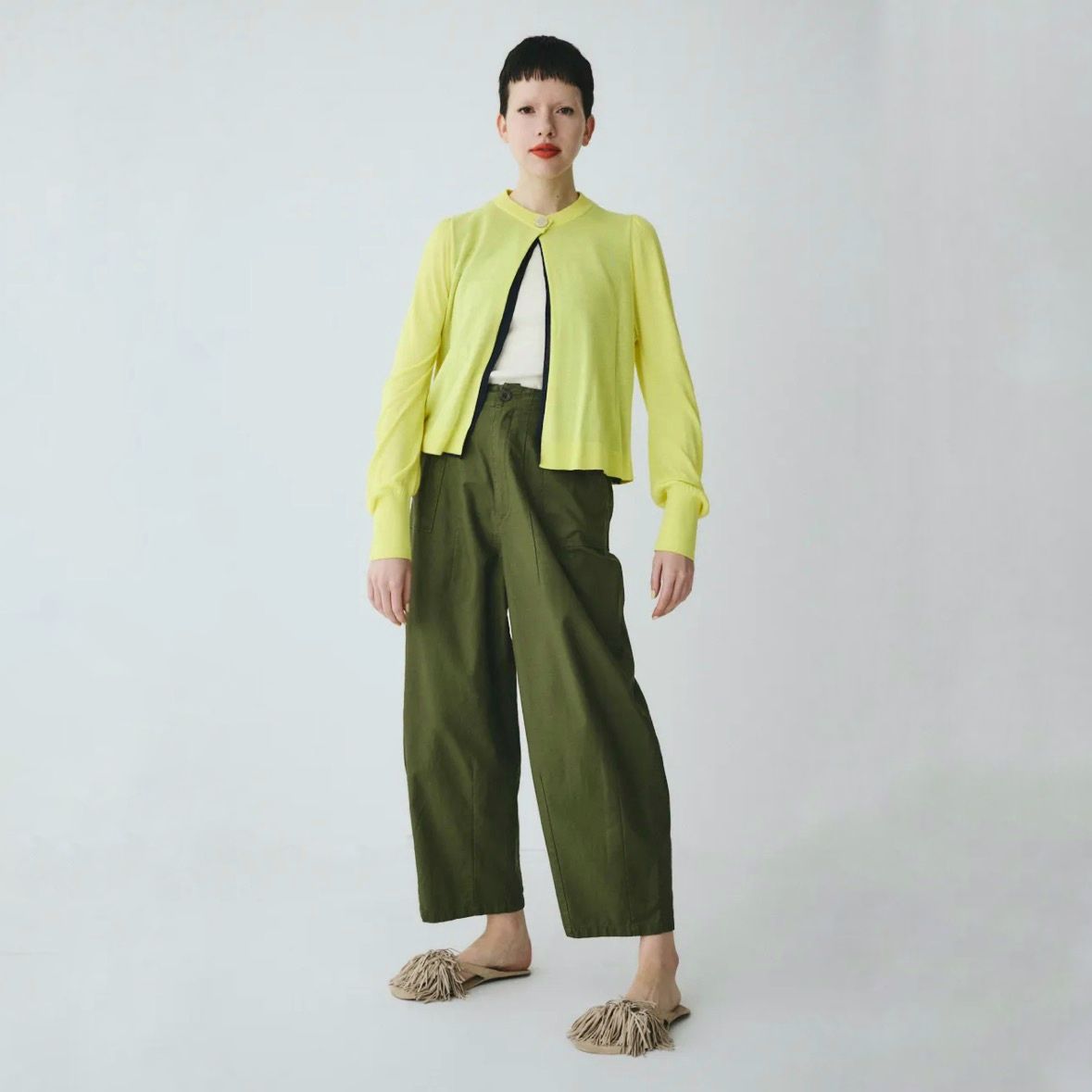 【残り一点】Layered Knit Cardigan