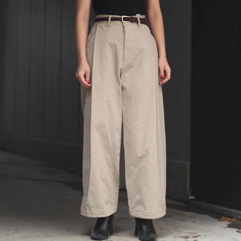 KANEMASA PHIL. - 【残り一点】36G Econyl Solid Balloon Pants 