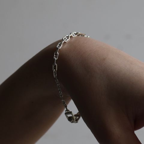 【残り一点】Gradient Anchor Chain Bracelet