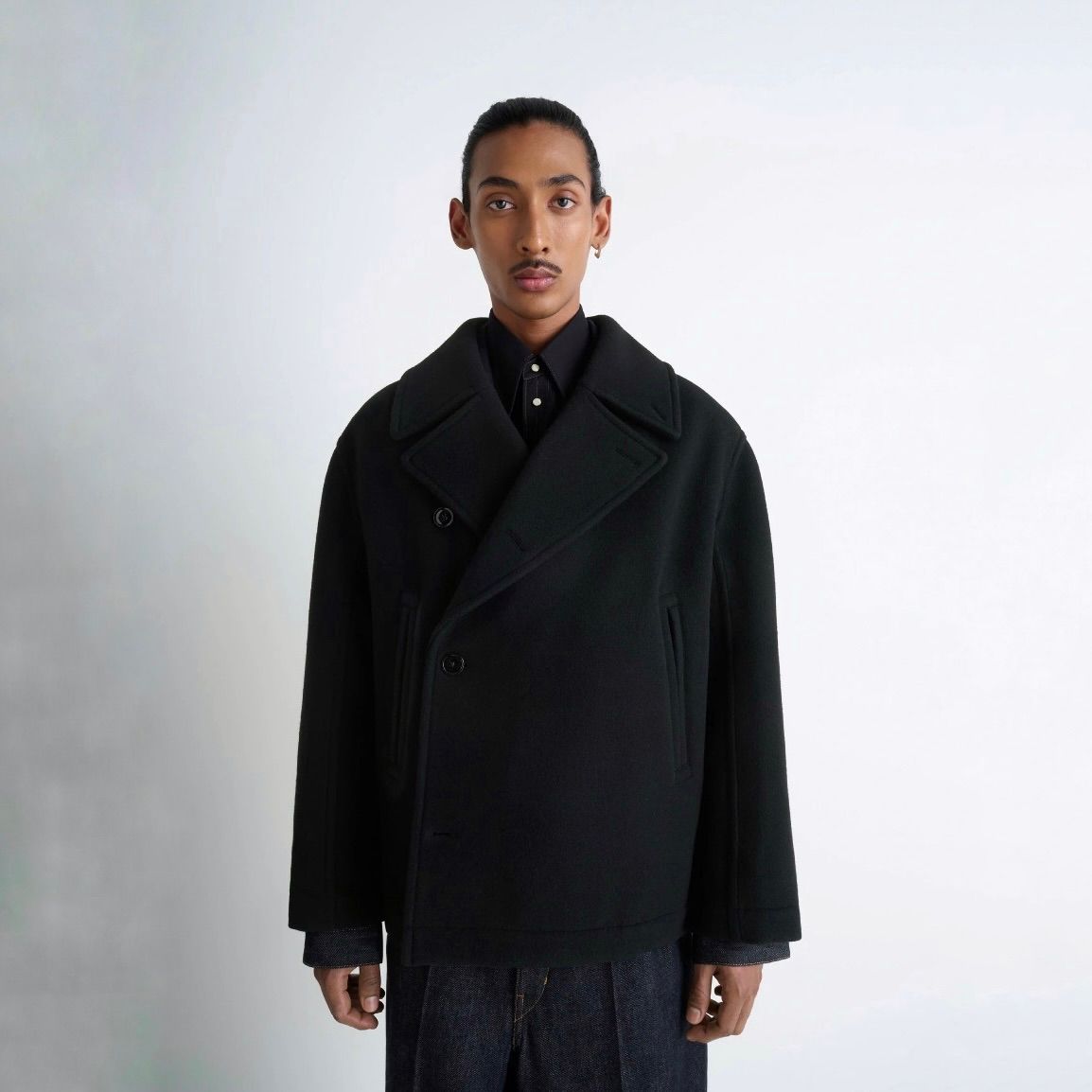 【残り一点】Boxy Peacoat