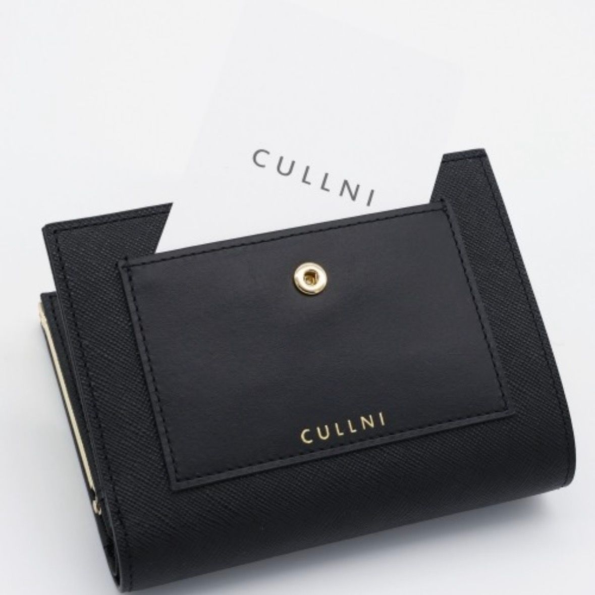 【残り一点】Leather Combination Pocket Clasp Wallet
